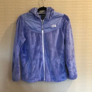 North Face girls OSO fleece hoodie